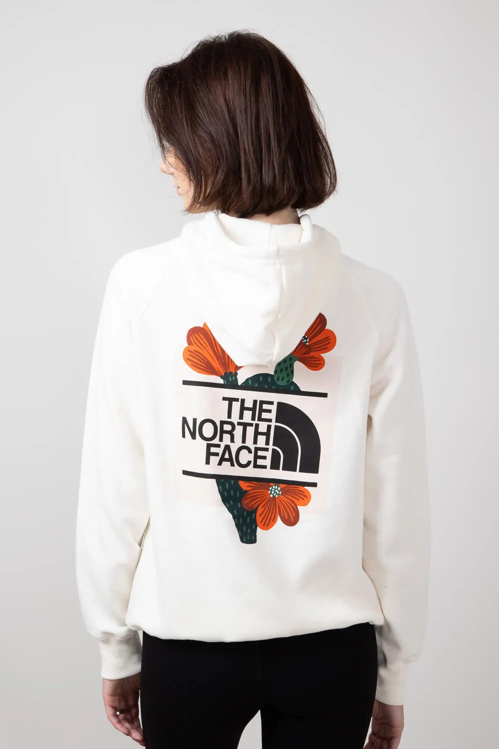 The North Face Brand Proud Hoodie for Women in White | NF0A8B0P-QLI sold by Glik’s product image thumbnail 4
