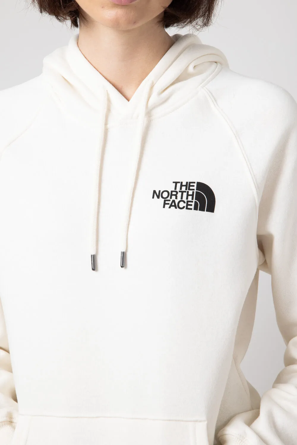 The North Face Brand Proud Hoodie for Women in White | NF0A8B0P-QLI sold by Glik’s product image thumbnail 3