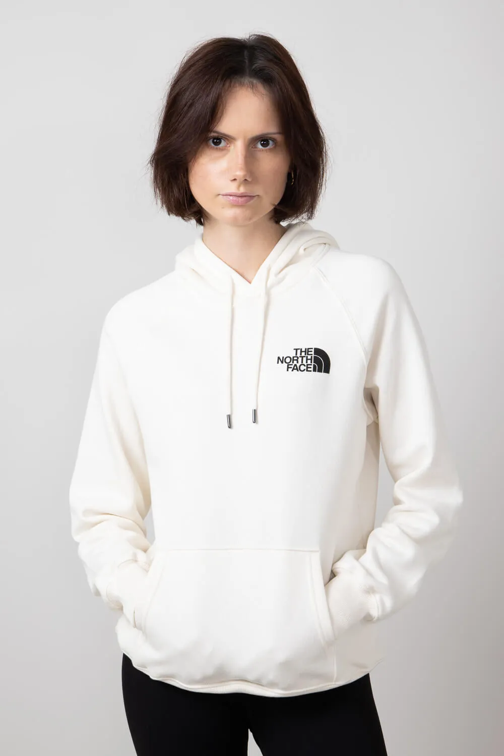 The North Face Brand Proud Hoodie for Women in White | NF0A8B0P-QLI sold by Glik’s product image thumbnail 2