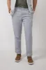 Denim & Flower Smart Jogger Pants for Men in Grey | CCH-A743 sold by Glik’s