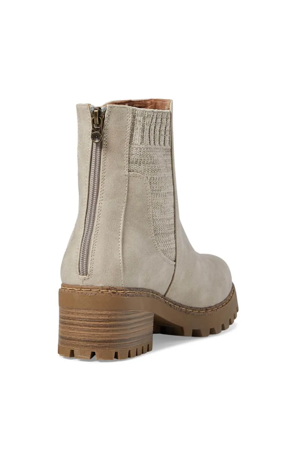 Blowfish Malibu Levorah Lug Booties for Women in White | BF-10195-531 sold by Glik’s product image thumbnail 3