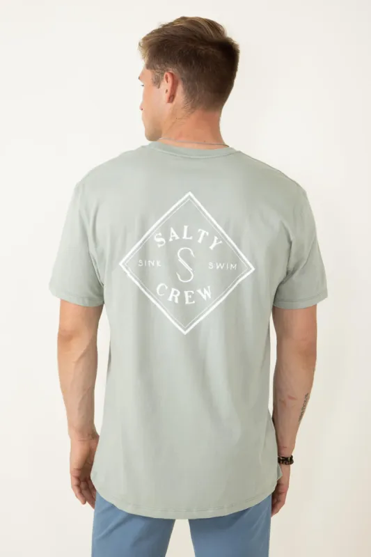 Salty Crew Tippet T-Shirt for Men in Sage | 316104SAGE sold by Glik’s
