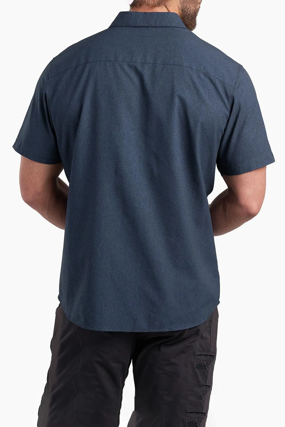 Kuhl Breeze Win Shirt for Men in Blue | 7484-PB-PIRATEBLUE sold by Glik’s product image thumbnail 2