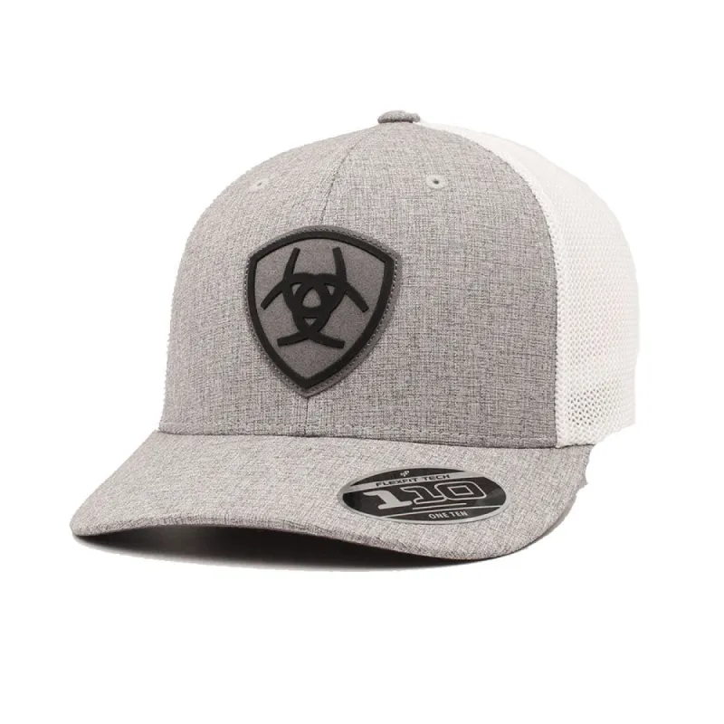 Ariat Mesh Snapback Hat for Men in Grey | A300008406 sold by Glik’s