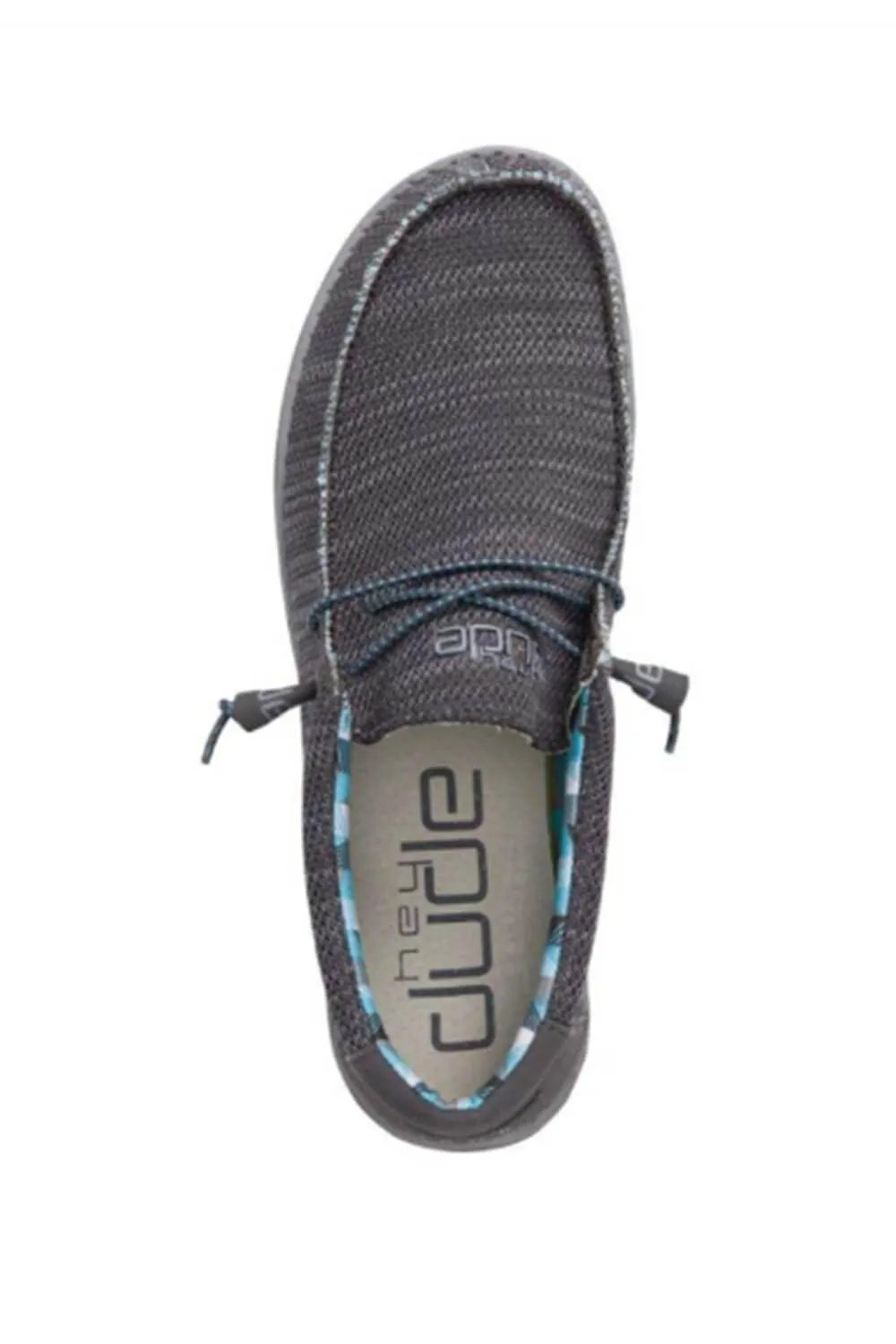 HEYDUDE Shoes Men’s Wally Sox Shoes in Charcoal | 110354000 sold by Glik’s product image thumbnail 3