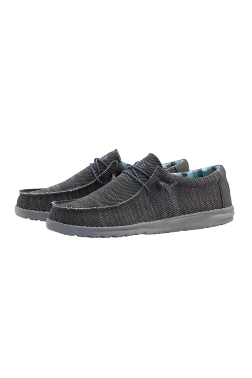 HEYDUDE Shoes Men’s Wally Sox Shoes in Charcoal | 110354000 sold by Glik’s