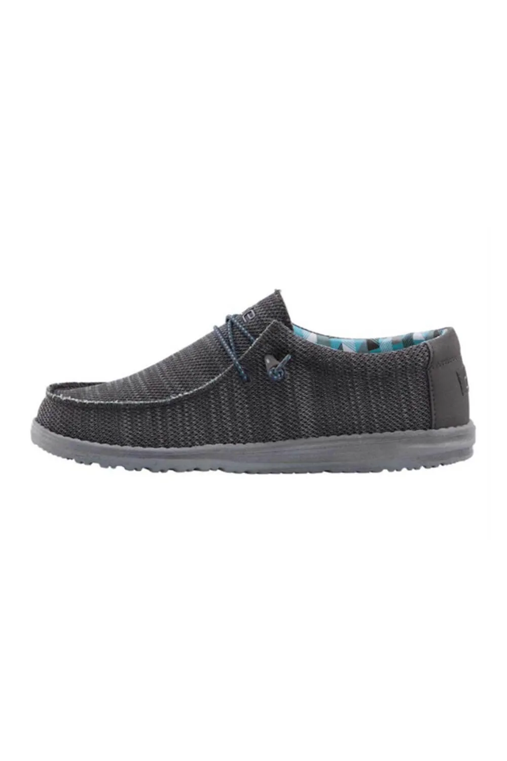 HEYDUDE Shoes Men’s Wally Sox Shoes in Charcoal | 110354000 sold by Glik’s product image thumbnail 2