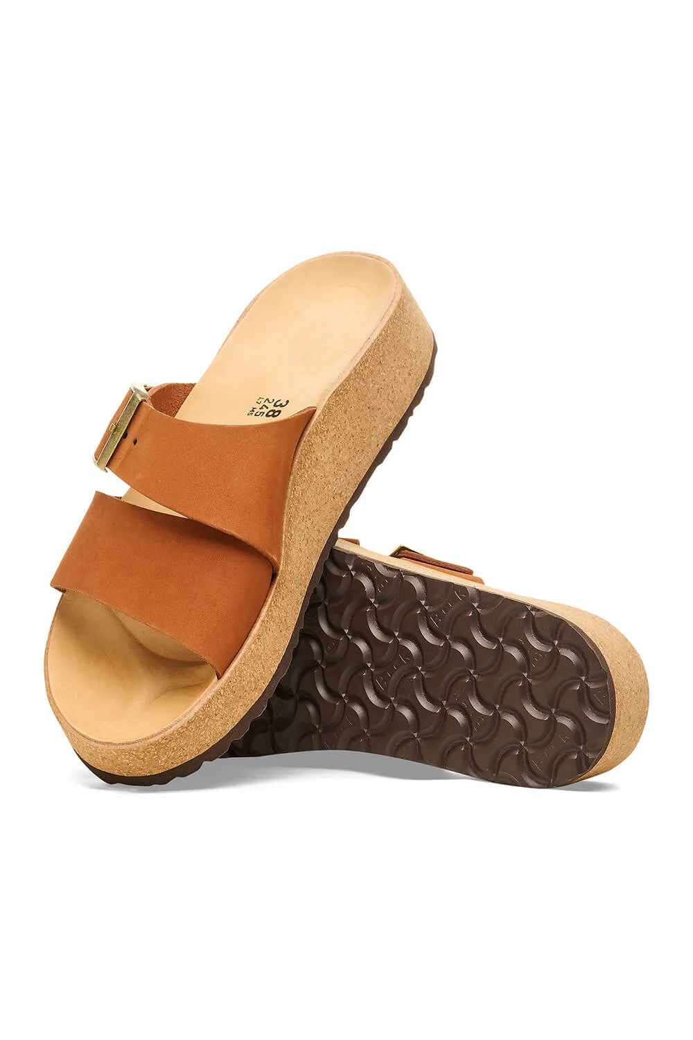 Papillio by Birkenstock Almina Nubuck Sandals for Women in Pecan | 1026892 sold by Glik’s product image thumbnail 4
