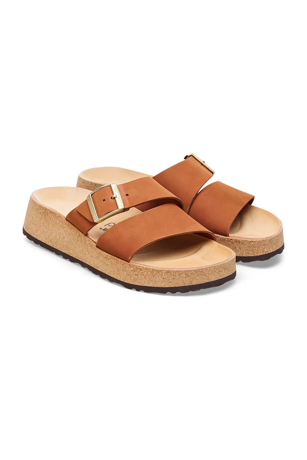 Papillio by Birkenstock Almina Nubuck Sandals for Women in Pecan | 1026892 sold by Glik’s product image thumbnail 2