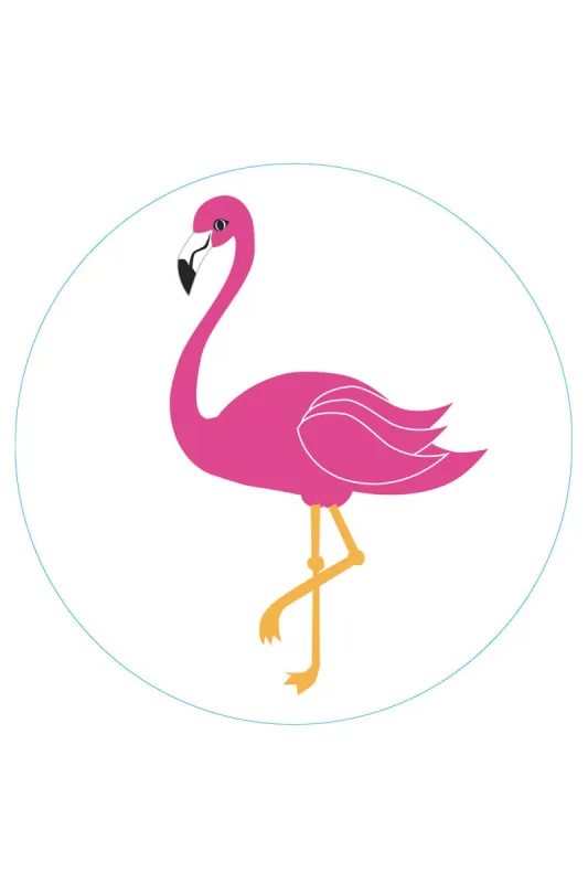 Bogg Bag Bits Flamingo Bag Charm in Pink | 160A-FLAMINGO sold by Glik’s