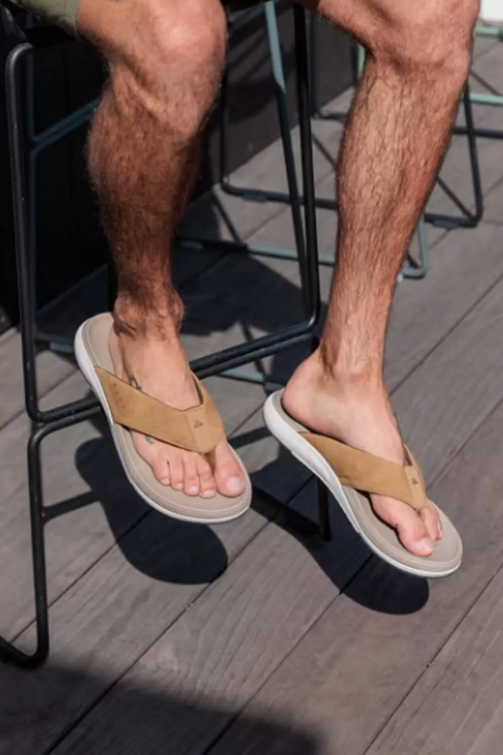 Reef Cushion Norte Sandals for Men in Tan | CJ4048 sold by Glik’s