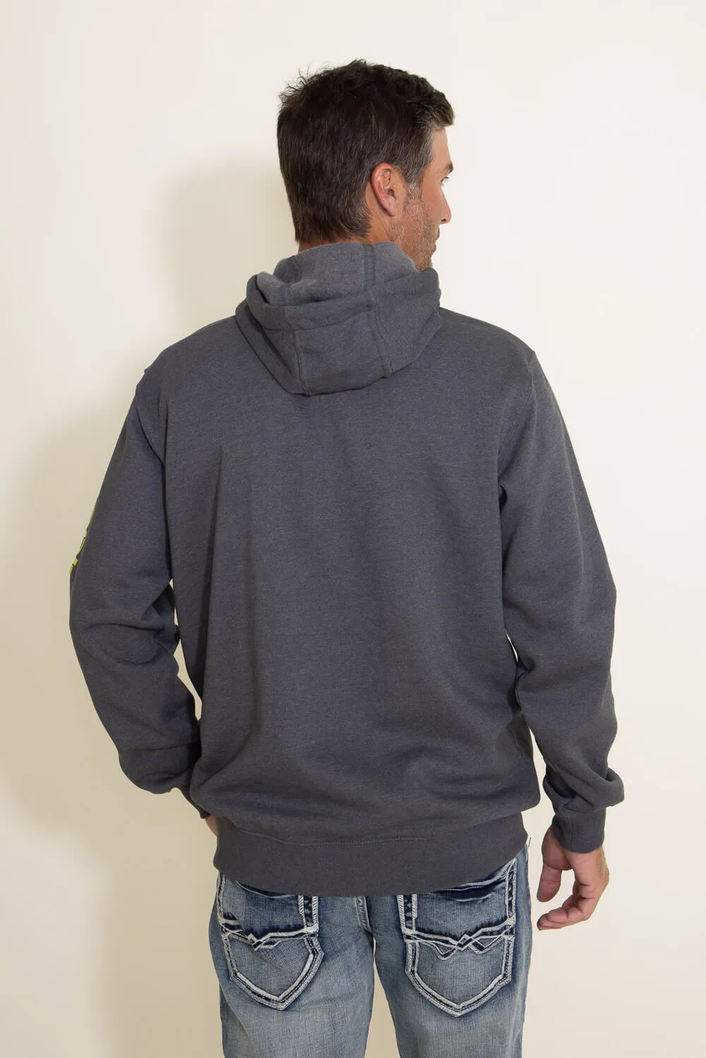 Carhartt Logo Sleeve Graphic Hoodie for Men in Grey | K288-026 sold by Glik’s product image thumbnail 3