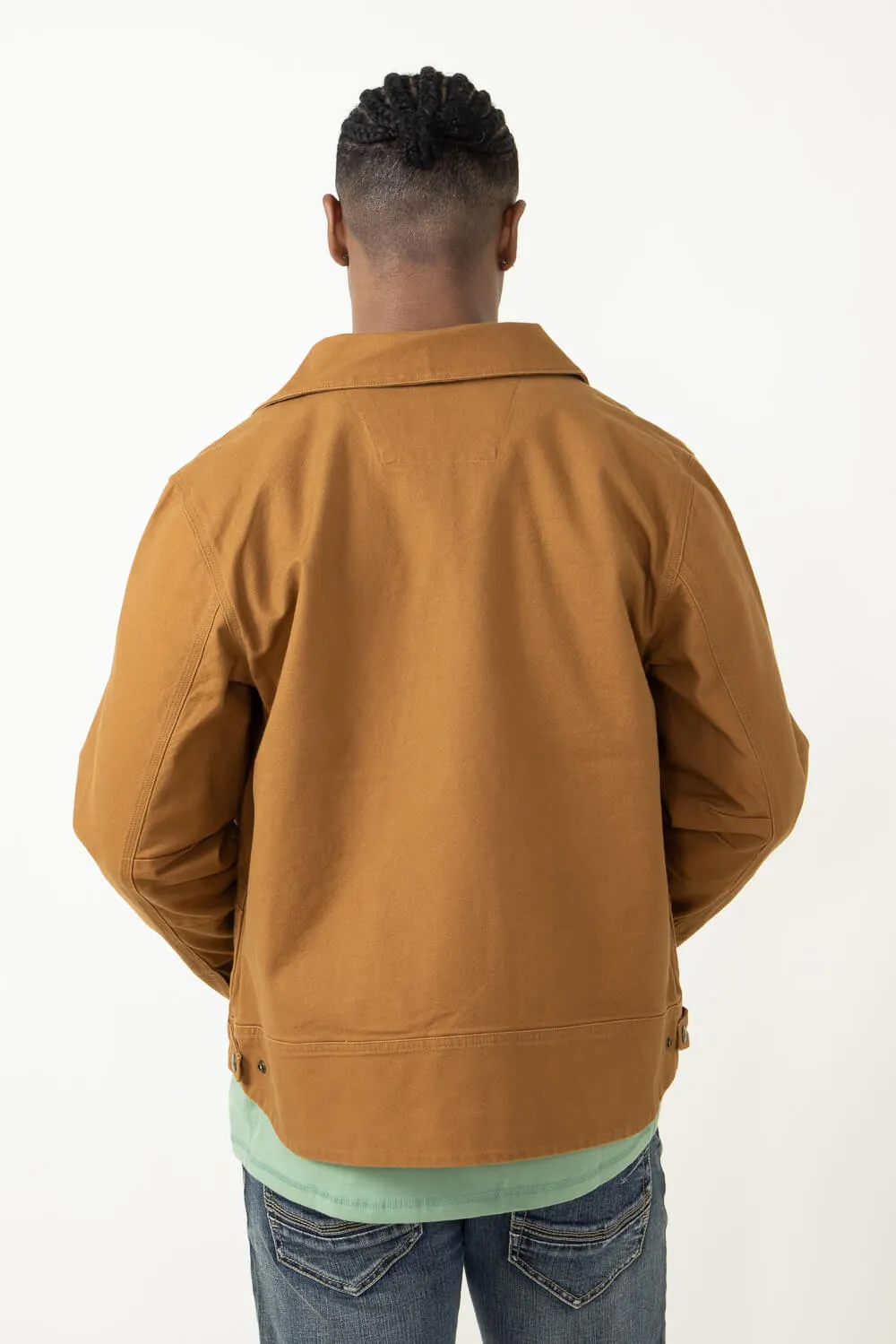 Carhartt Rugged Flex Relaxed Fit Duck Jacket for Men in Brown | 105748-BRN sold by Glik’s product image thumbnail 3