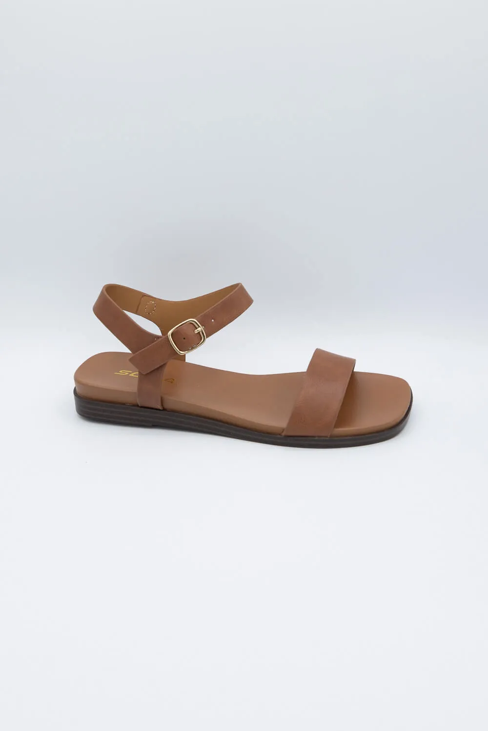 Soda Riddle Band Square Toe Sandals for Women in Tan | RIDDLE-S TAN sold by Glik’s product image thumbnail 2