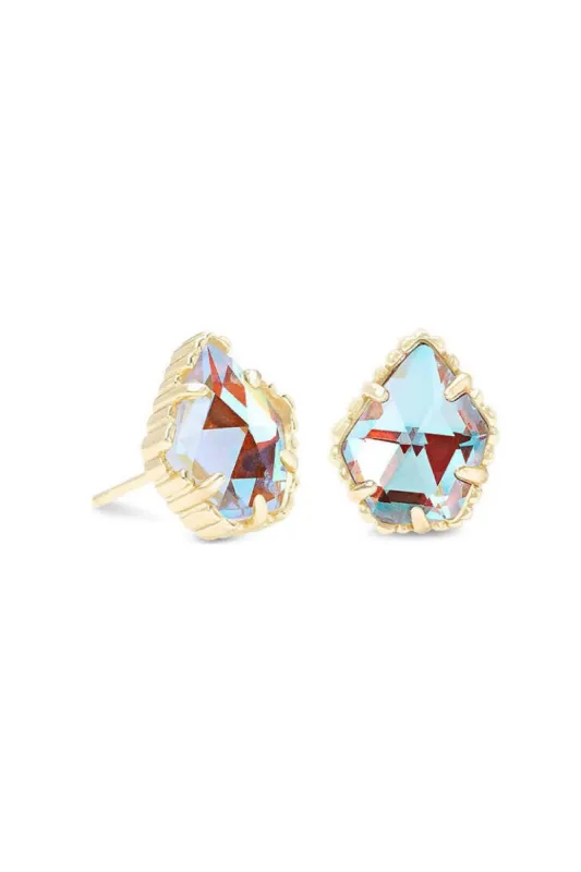 Kendra Scott Tessa Dichroic Glass Stud Earrings in Gold Dichroic Glass | 4217704131 sold by Glik’s
