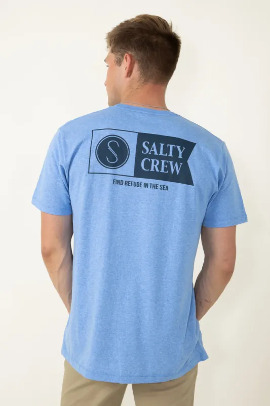 Salty Crew Alpha T-Shirt for Men in Blue | 20035226 sold by Glik’s