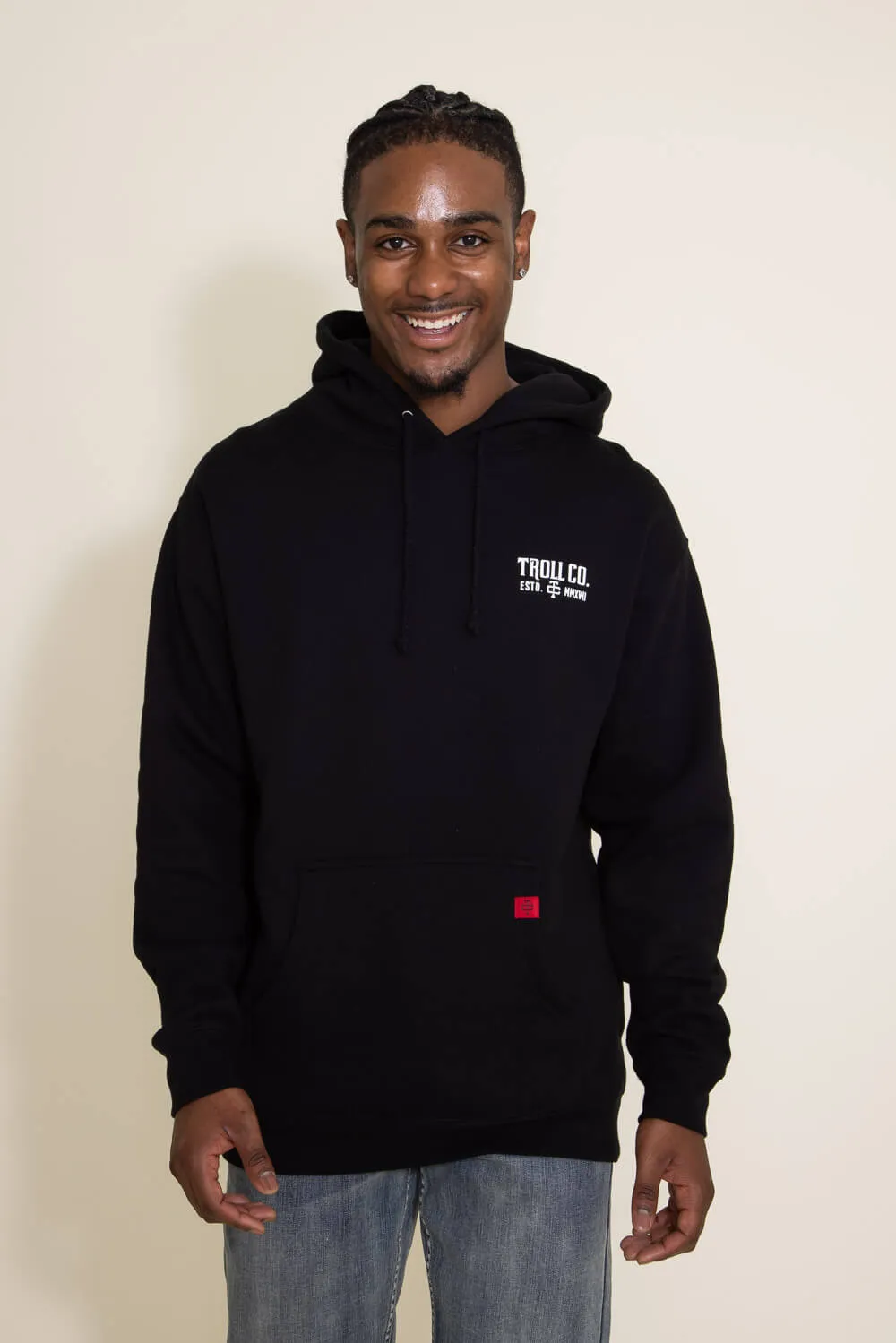 Troll Co. Pay Me Hoodie for Men in Black | TC0684-BLACK sold by Glik’s product image thumbnail 3