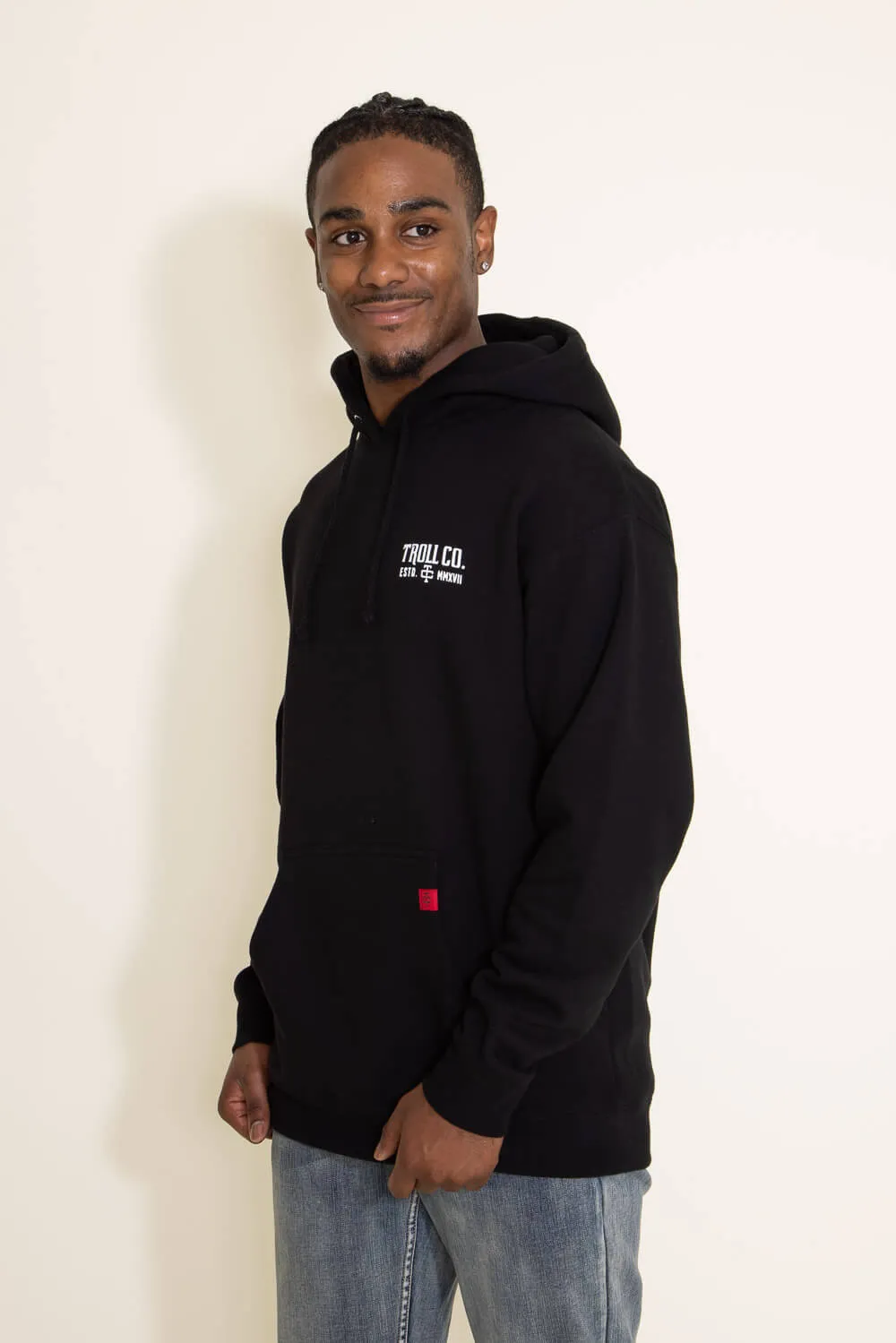 Troll Co. Pay Me Hoodie for Men in Black | TC0684-BLACK sold by Glik’s product image thumbnail 4