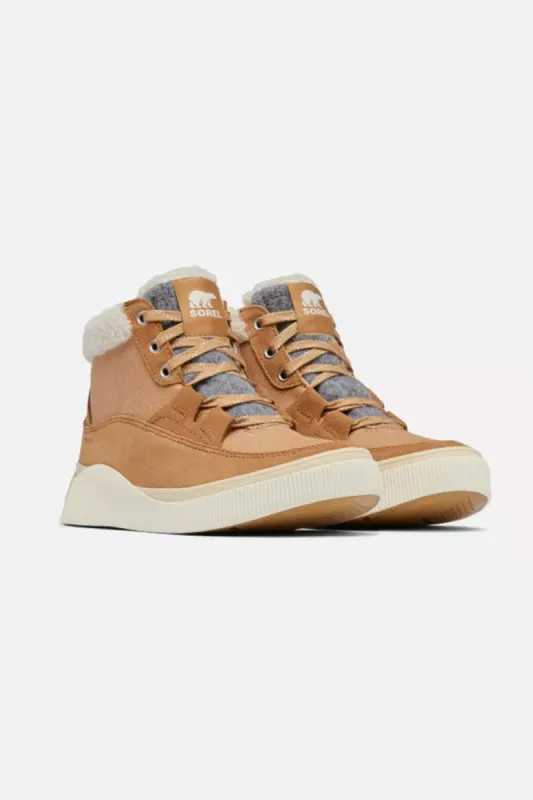 Sorel Out N About IV Mid Sneakers for Women in Tawny Buff | 2088201-253 sold by Glik’s