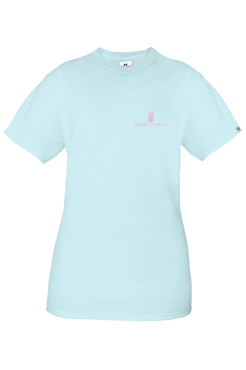 Simply Southern Youth Take Me To The Beach T-Shirt for Girls in Blue | YTH-SS-TAKEME-ICE sold by Glik’s product image thumbnail 3
