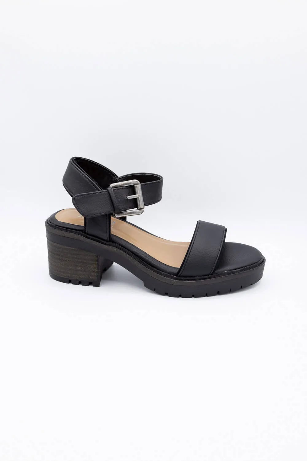 B52 by Bullboxer Banded Lug Heels for Women in Black | 275004F2S-BLACK sold by Glik’s product image thumbnail 2