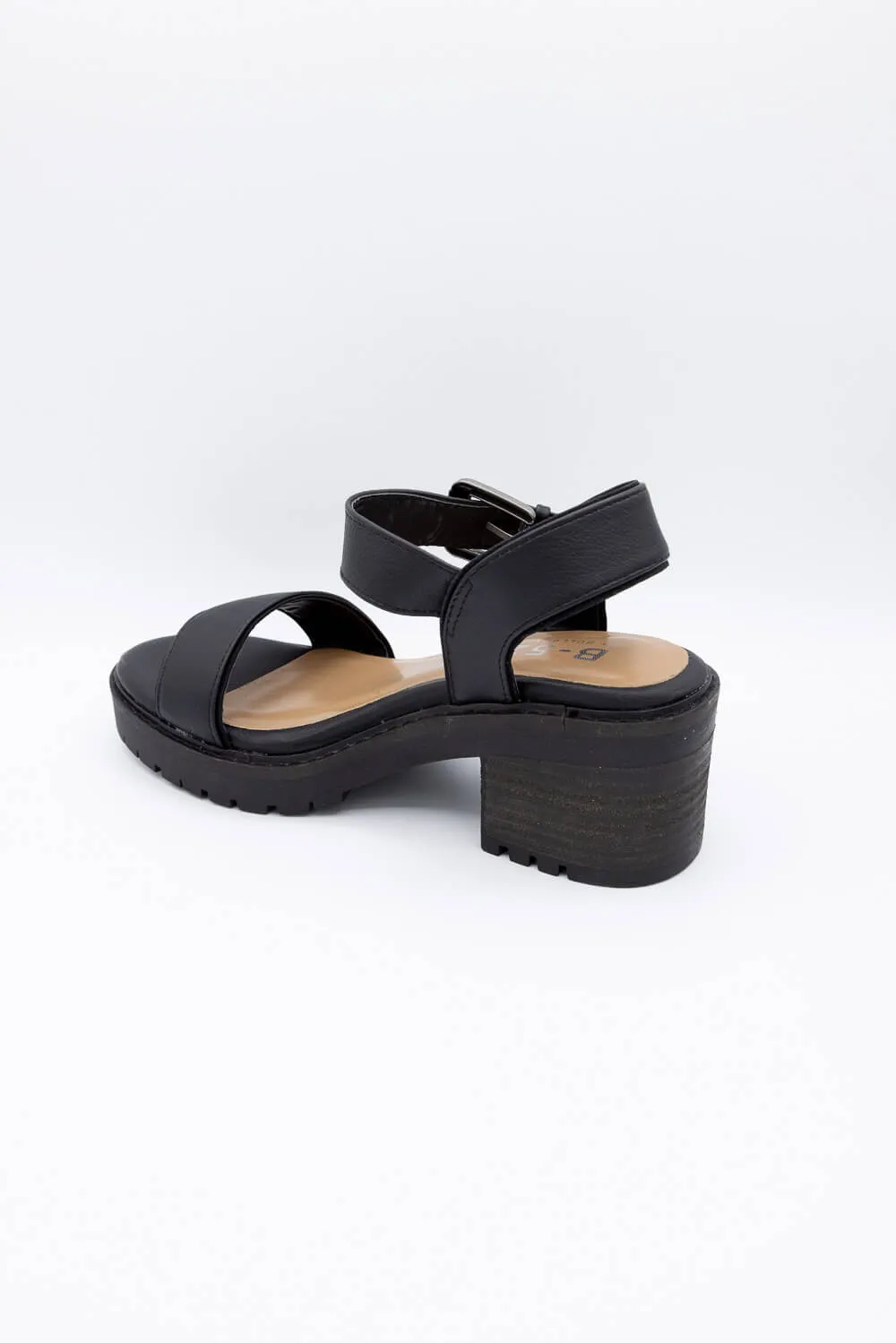 B52 by Bullboxer Banded Lug Heels for Women in Black | 275004F2S-BLACK sold by Glik’s product image thumbnail 3