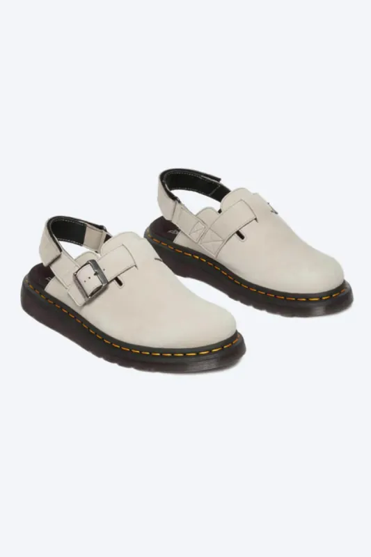 Dr. Martens Jorge II Buttersoft Slingback Mules for Women in Warmed Stone | 3188773 sold by Glik’s