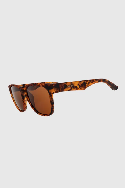 goodr Hellhound Hallucinations BFG Sunglasses in Tort | G00299-BFG-BR1-NR sold by Glik’s