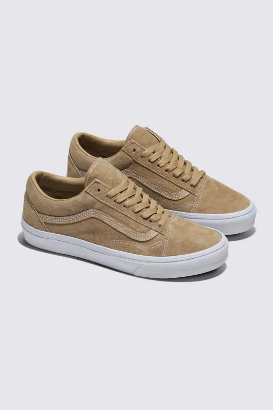 Vans Old Skool Pig Suede Incense Sneakers for Men in Light Brown | VN000CR54MG sold by Glik’s