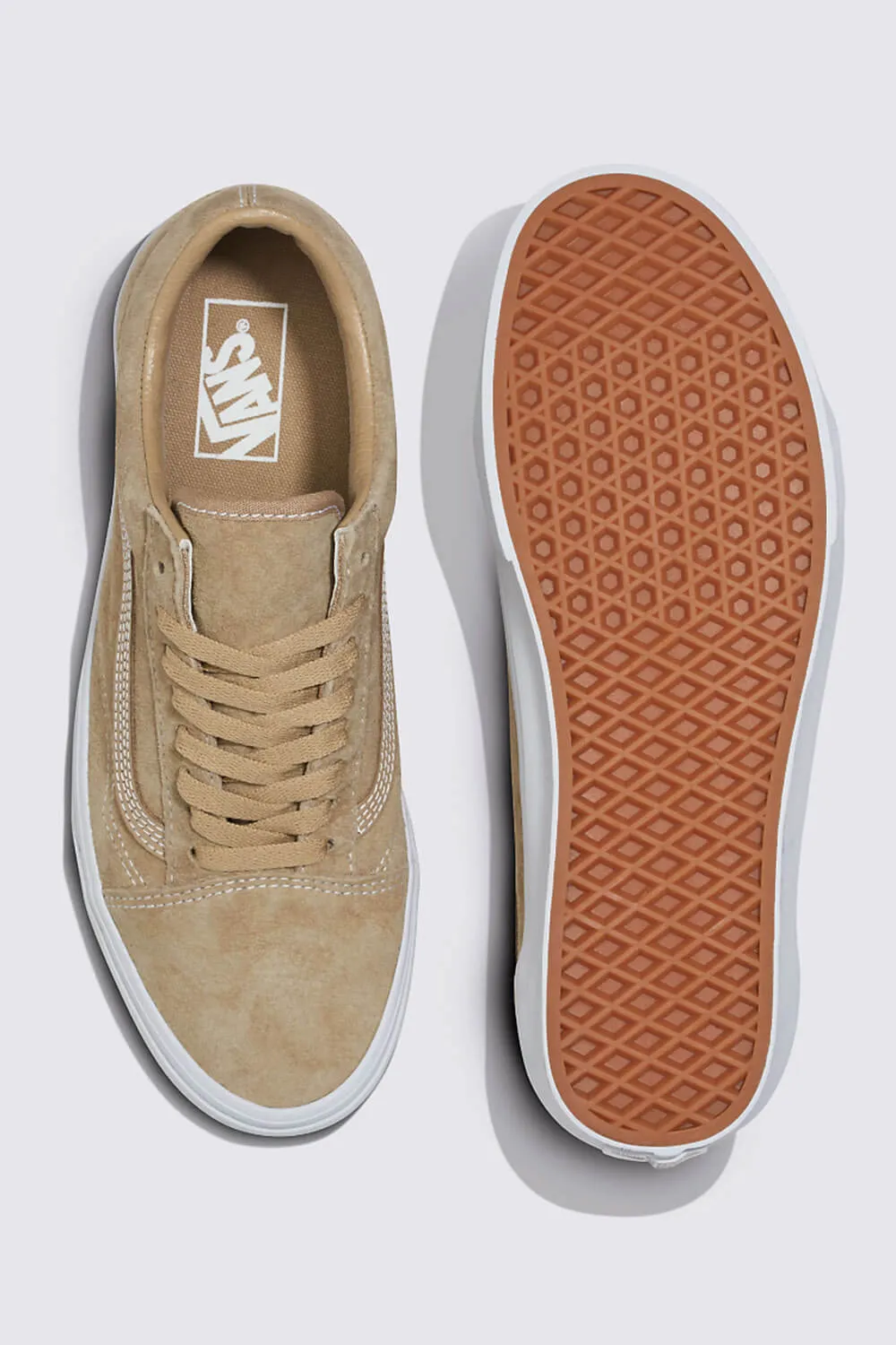 Vans Old Skool Pig Suede Incense Sneakers for Men in Light Brown | VN000CR54MG sold by Glik’s product image thumbnail 3