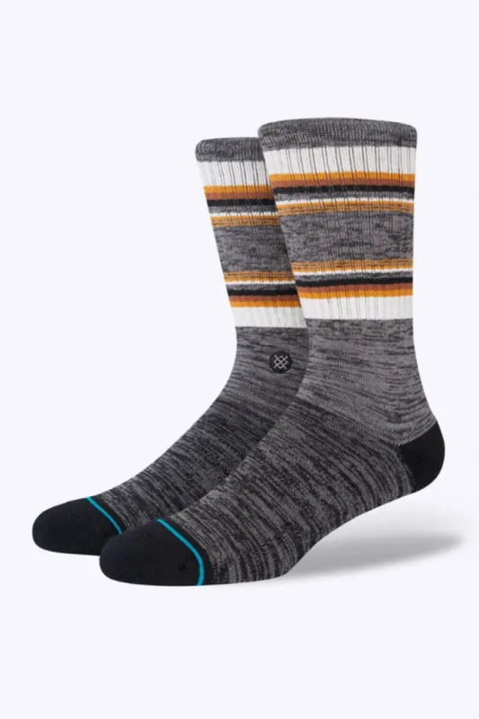 Stance Scud Crew Socks for Men in Grey | A556D22SCU-CHR sold by Glik’s