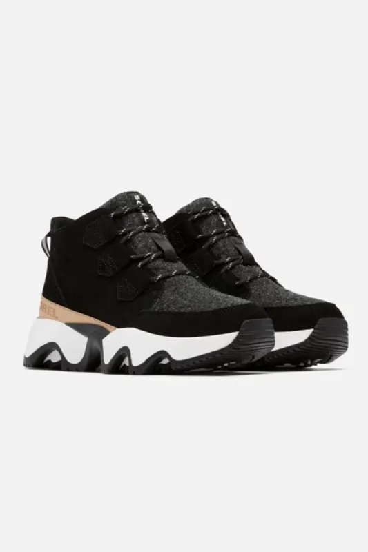 Sorel Kinetic Impact Caribou Sneakers for Women in Black | 2058671-010 sold by Glik’s