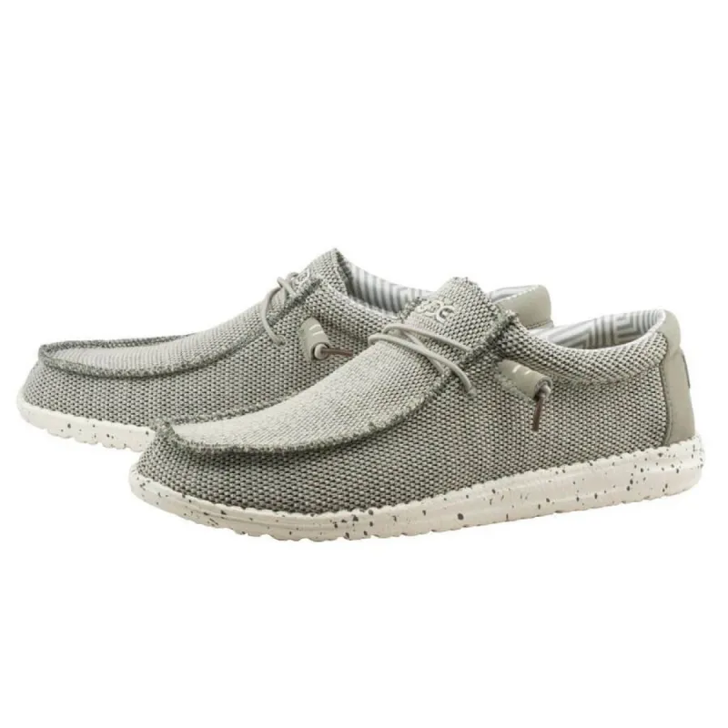 HEYDUDE Men’s Wally Sox Shoes in Ash | 110353500 sold by Glik’s
