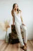 Illa Illa Linen Overalls for Women in Natural | IM6973-NATURAL sold by Glik’s