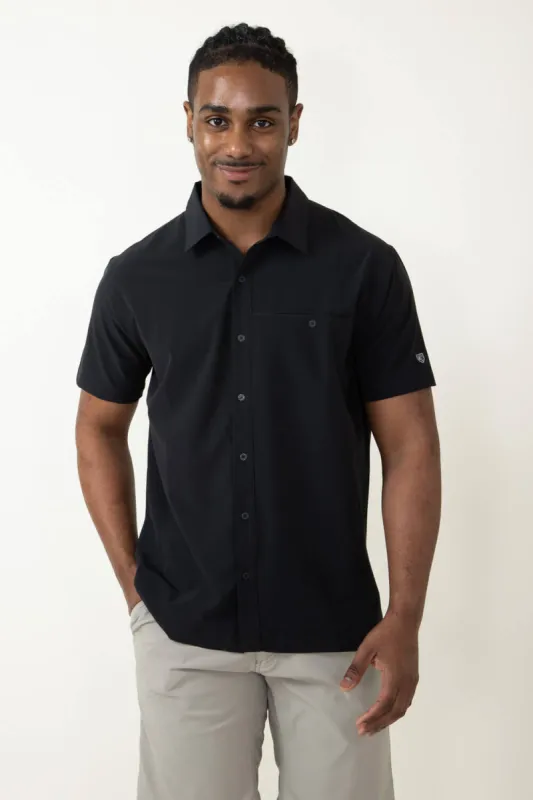 Kuhl Renegade Shirt for Men in Black | 3069-BLKO sold by Glik’s