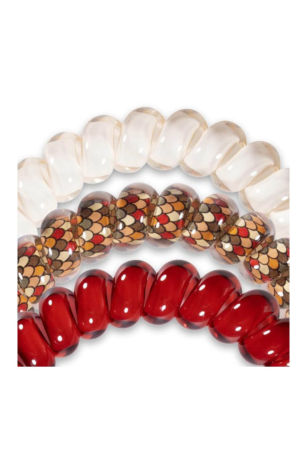 Teleties Large Band Pack in Terracotta Red | TT-L-271 sold by Glik’s product image thumbnail 3