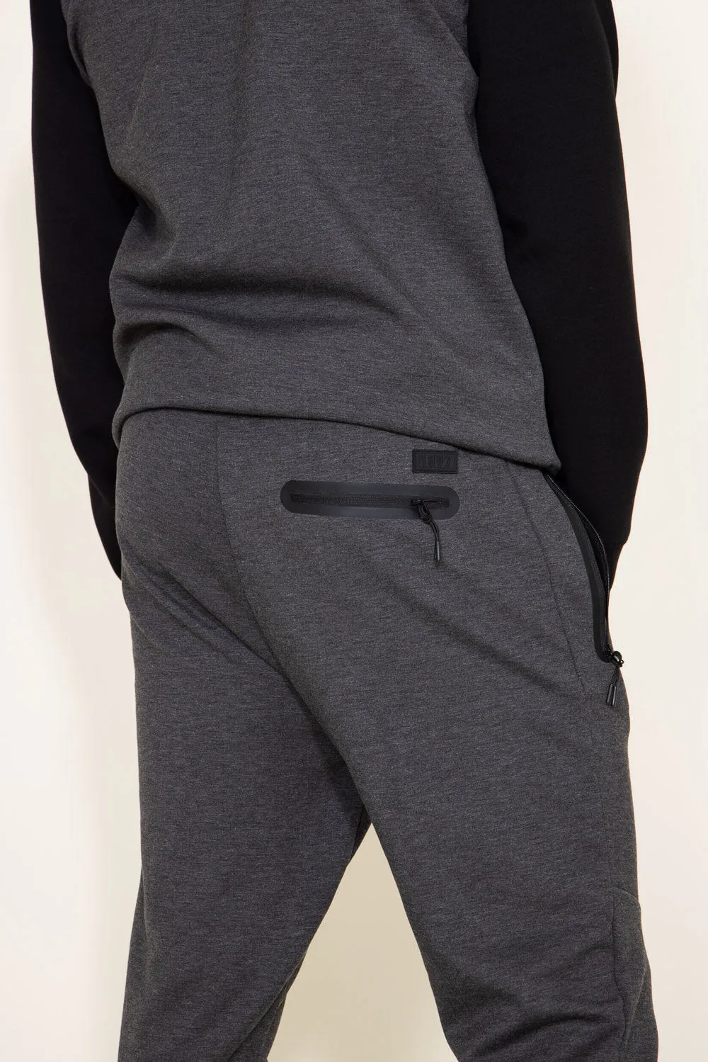 1897 Active InterTech Joggers for Men in Charcoal Heather | CFMG125F-CHH sold by Glik’s product image thumbnail 5