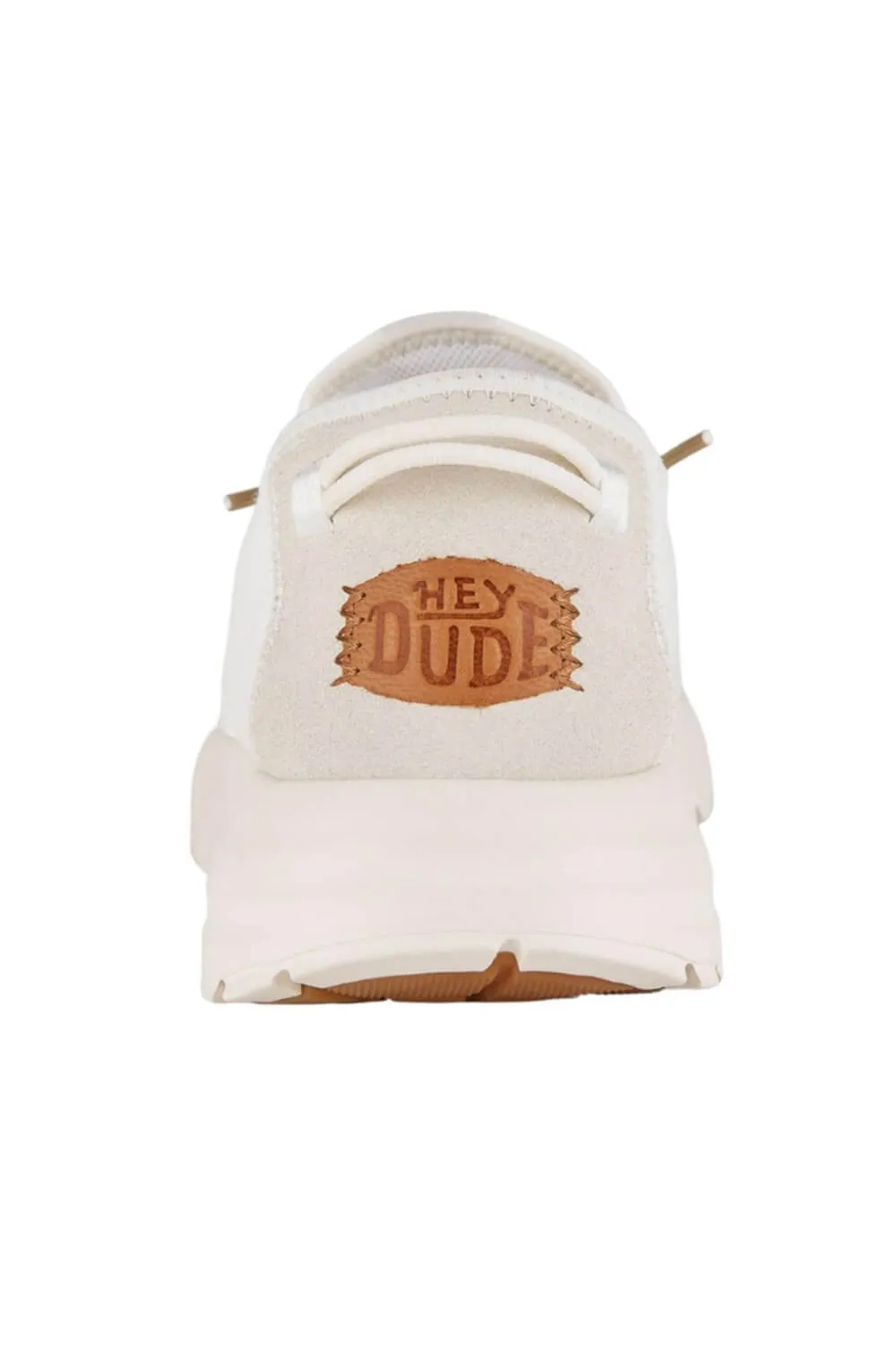 HEYDUDE Men’s Sirocco Neutrals Shoes in White | 41292-143 sold by Glik’s product image thumbnail 5