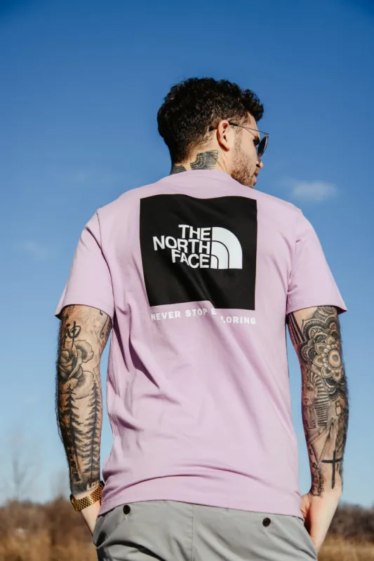The North Face Box NSE T-Shirt for Men in Purple | NF0A812H-PO2 sold by Glik’s