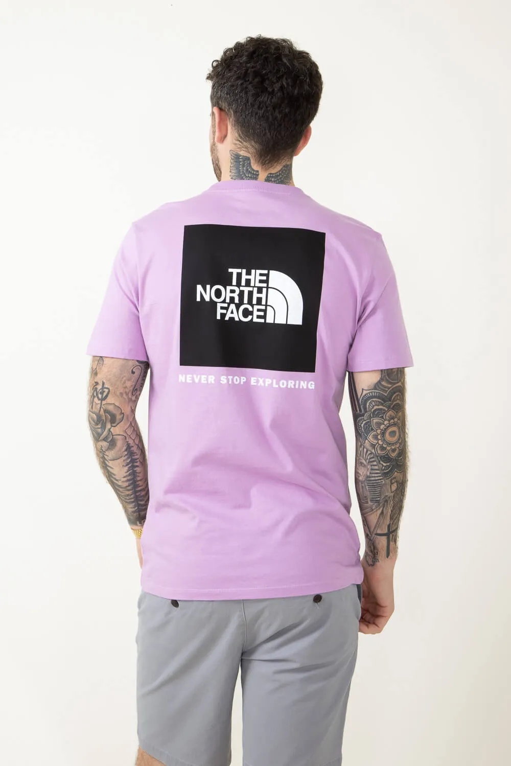 The North Face Box NSE T-Shirt for Men in Purple | NF0A812H-PO2 sold by Glik’s product image thumbnail 3