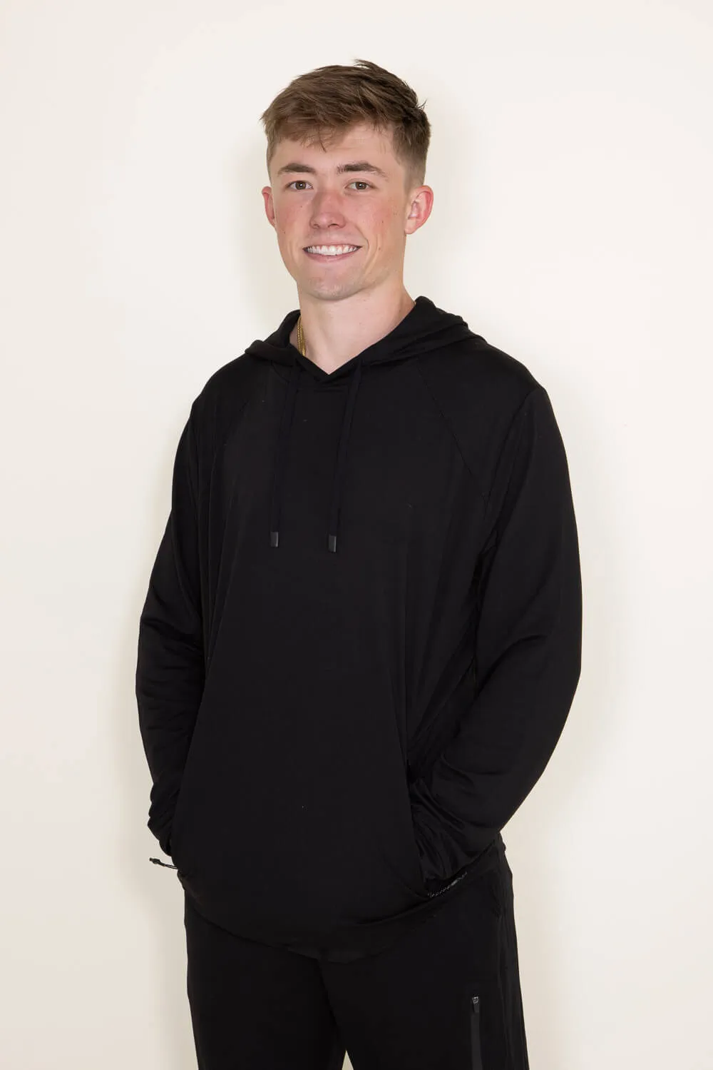 1897 Active Every Day Performance Hoodie for Men in Black | MJ850-BLACK sold by Glik’s product image thumbnail 5