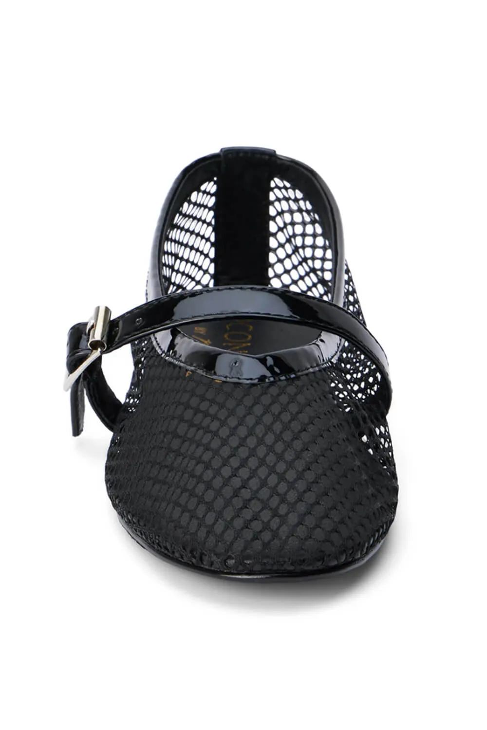 Coconuts by Matisse Nolita Mesh Ballet Flats for Women in Black | NOLITA BLACK sold by Glik’s product image thumbnail 3