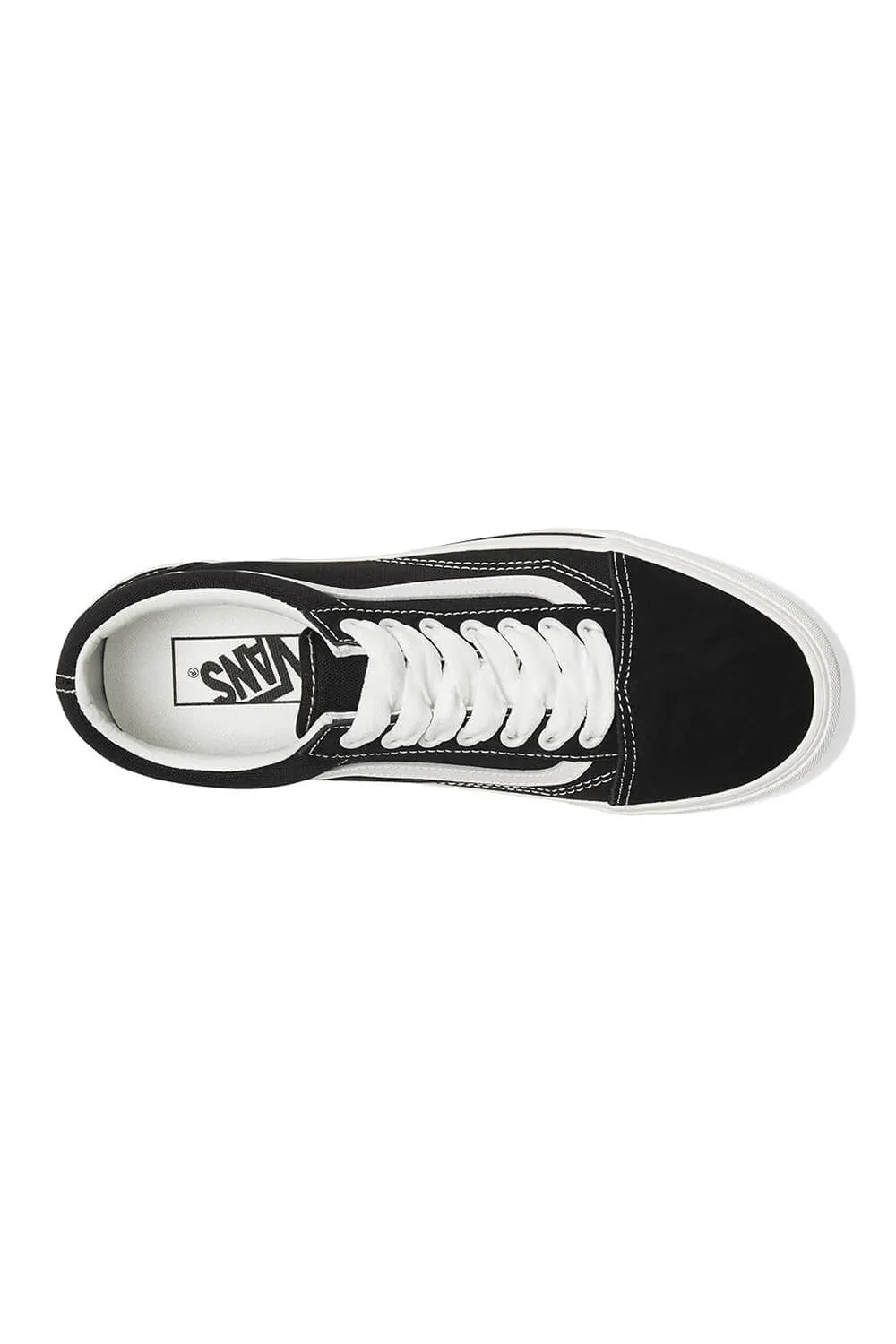 Vans Old Skool Stackform Sneakers for Women in Black/White | VN0009PZBZW sold by Glik’s product image thumbnail 3