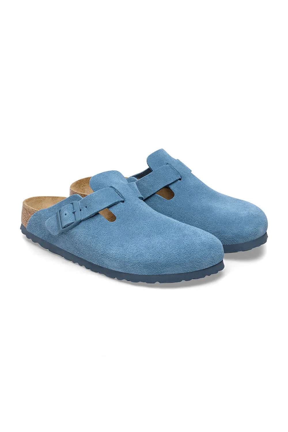 Birkenstock Boston Soft Footbed Clogs for Women in Elemental Blue | 1027711 sold by Glik’s product image thumbnail 2