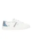 HEYDUDE Women’s Karina Crafted Boho Sneakers in White/Blue | 41966-16S sold by Glik’s