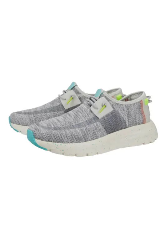 HEYDUDE Women’s Sirocco Speckle Shoes in Grey | 40910-030 sold by Glik’s