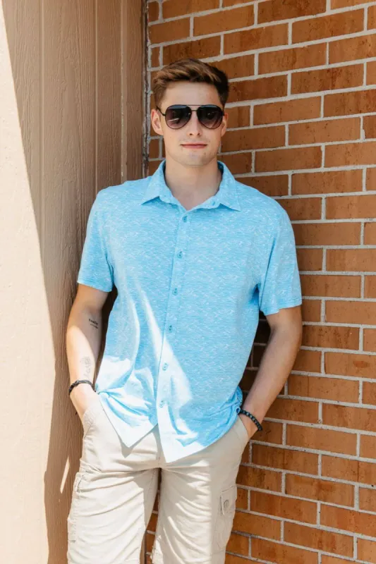 WearFirst Wanderer Japonica Shirt for Men in Blue | K017A-JAPONICA sold by Glik’s
