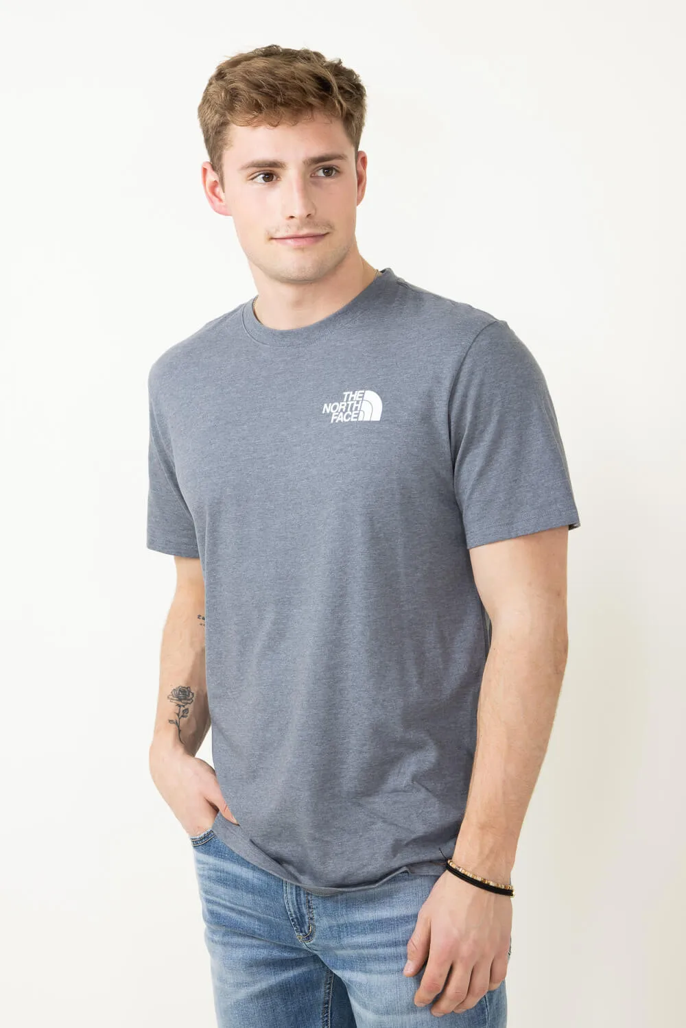 The North Face Box NSE T-Shirt for Men in Grey | NF0A812H-VI4 sold by Glik’s product image thumbnail 4
