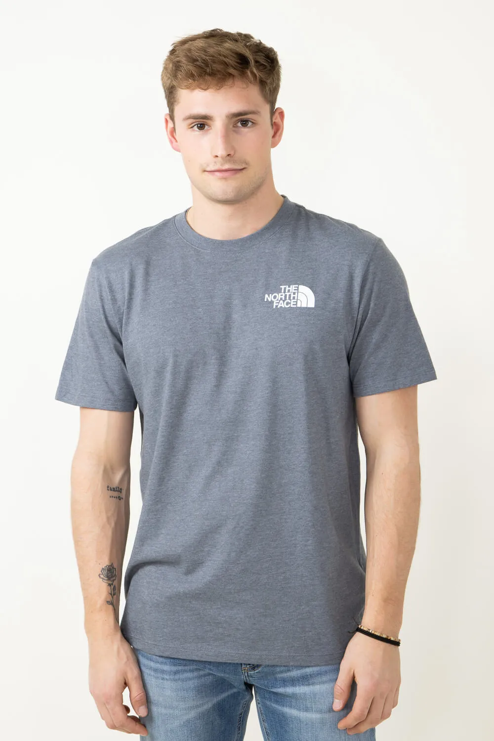 The North Face Box NSE T-Shirt for Men in Grey | NF0A812H-VI4 sold by Glik’s product image thumbnail 2