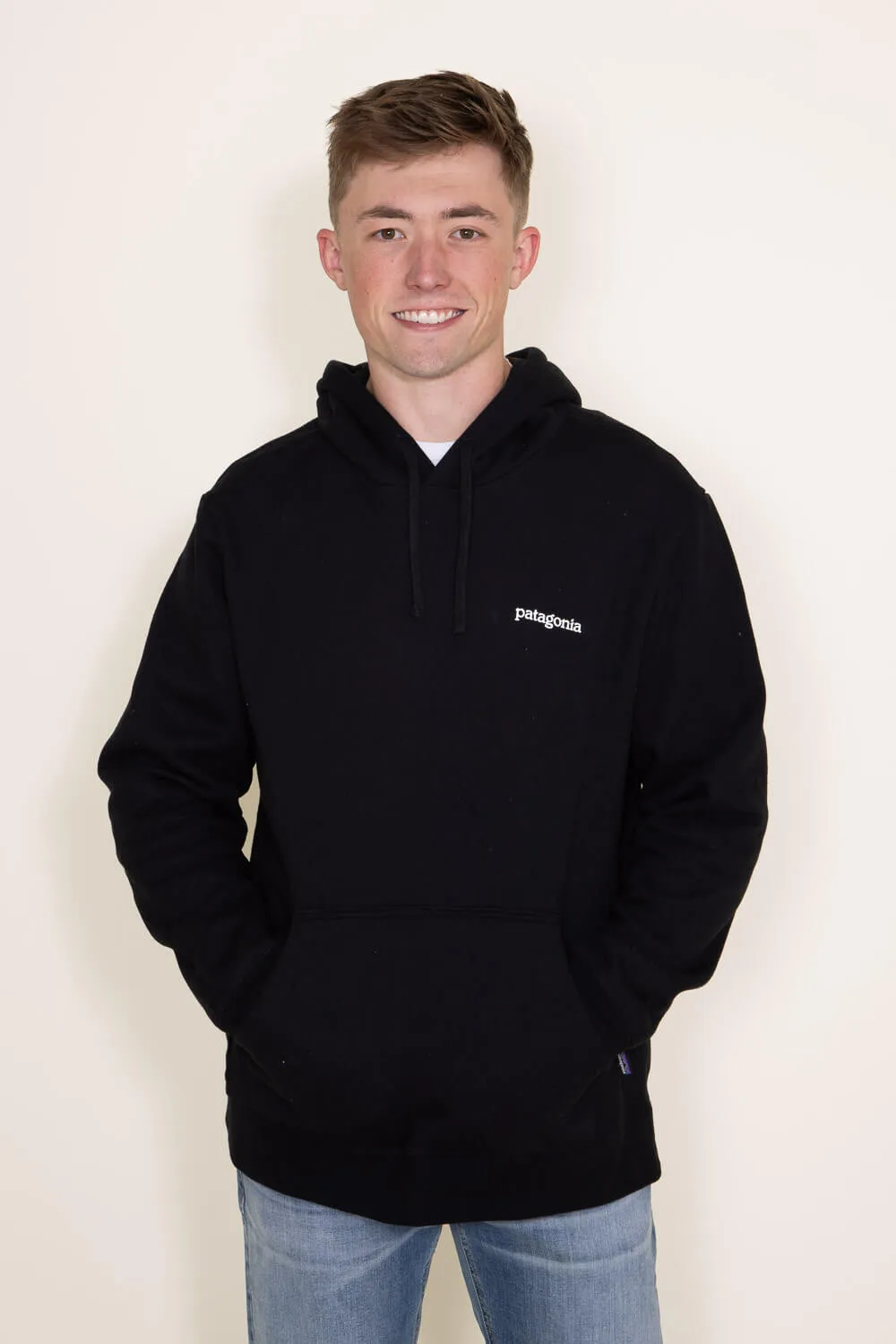 Patagonia Men’s Fitz Roy Horizon Uprisal Hoodie in Black | 39619-BLK sold by Glik’s product image thumbnail 2